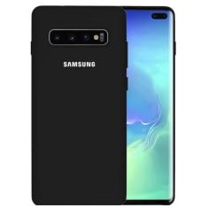 Capa Samsung Galaxy S10 Plus Tela de 6.4 Polegadas Silicone Anti Impacto  Cover Red Vermelha no Shoptime