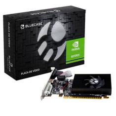 Placa de Vídeo GPU GT 730 2GB DDR3 128 BITS Bluecase, BOX, DVI, HDMI, VGA, Low Profile - Pn BP-GT730-2GD3DBX