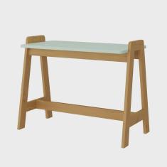 Mesa Escrivaninha Infantil em mdf e Madeira Maciça Sofia