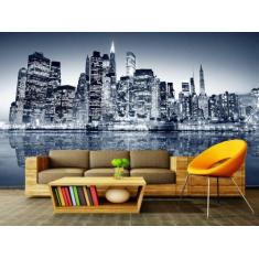 Papel de Parede Paisagens Cidade 39 - 1,00 X 1,00 - Voce Decorando