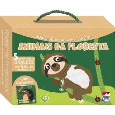 Livro+Quebra Cabeças Sensoriais Animais Da Floresta