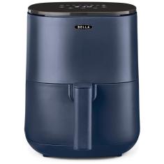 Fritadeira Elétrica AirFryer 2.9L com Painel Digital e Cesto Antiaderente, 110V 1400W, BELLA 17277, Azul