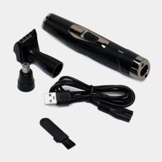 Máquina 2 Em 1 Recarregável Ideal Remover Pelos Barba E - Bellator