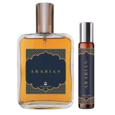Kit Perfume Arabian 100Ml Masculino + Spray Portátil 10Ml - Essência D