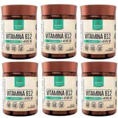 Kit 6x Vitamina B12 - Nutrify 60 Cápsulas