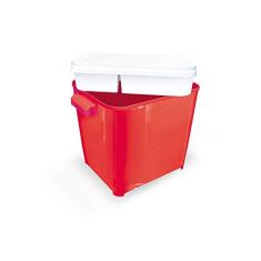 Furacão Pet Canister Com Comedouro 4 5Kg Vermelho Para Cães