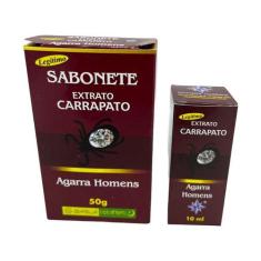 Kit Atrativo Óleo Carrapato Agarra Homens 10 ml + Sabonete - Bialluz
