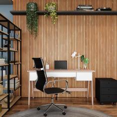 Escrivaninha Daisy Hanover e Off White - Mobly