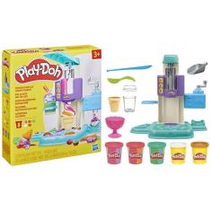 Massinha play-doh sorveteria colorida - hasbro g0028