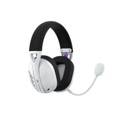 Headset Gamer Havit Quad-Mode Fuxi-H3, Wireless, Bluetooth, USB, 3.5mm, Drivers de 40mm, White/Black-Unissex