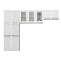 Cozinha Compacta Itatiaia Diamante com 11 Portas e 9 Prateleiras - 245cm de largura