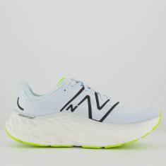 Tênis New Balance Fresh Foam X More V4 Feminino Azul Claro-Feminino