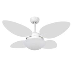 Ventilador De Teto Volare Braco Fosco Vd42 Pétalo 4 Pás Branco 110V, 1