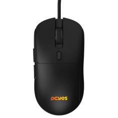 Mouse Gamer Pcyes Basaran Black Vulcan 12400 Dpi Rgb 6 Botoe