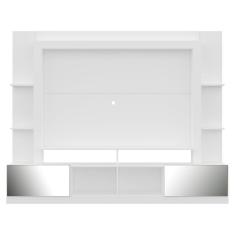 Rack com Painel Tv 65 Portas com Espelho Oslo Branco