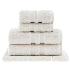 Jogo de Toalhas Buddemeyer Algodão Egípcio Banho Cinza 5 peças