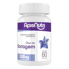 Apisnutri Óleo De Borragem 500Mg (60Caps)