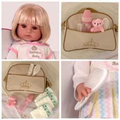 Boneca Bebe Reborn Charmosa e Linda - Cegonha Reborn Dolls