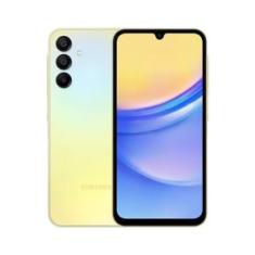 Smartphone Samsung Galaxy A15 5G Verde Claro 128GB, 4GB RAM, Processador Octa-Core, Câmera Tripla Traseira, Tela Super Amoled de 6.5 90Hz