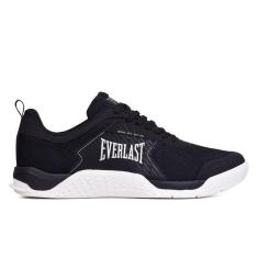 Tenis Everlast Climber 4 Preto e Branco-Masculino