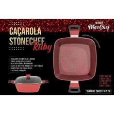 Caçarola MaxChef StoneChef - Ruby