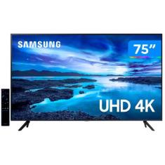 Smart Tv 75 Crystal 4K Samsung 75Au7700 Wi-Fi - Bluetooth Hdr Alexa Bu