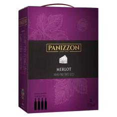 Vinho Tinto Seco Merlot Panizzon Bag In Box 3L