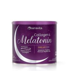 Collagen Melato - Maracujá E Capim Limão - Sanavita - 240G