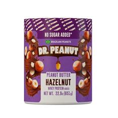 Dr. Peanut Pasta De Amendoim - 600G Avelã Com Whey Isolado
