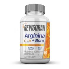Revigoran Arginina + Boro com Ácido Aspártico e Zinco, 60 cápsulas, Nutrends