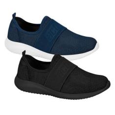 Tênis Esportivo Slip On Feminino Actvitta-Feminino