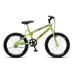 Colli Bike, Bicicleta Max Boy, Aro 20 Aero 36 Raias, freios V-Brake Dianteiro e Traseiro, Suporte de guidão Down Hill