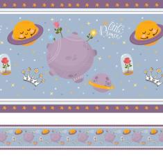 Faixa de Parede Pequeno Príncipe Quarto Infantil 5mx10cm - Quartinhos