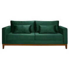 Sofá 2 Lugares Bahamas Suede Verde