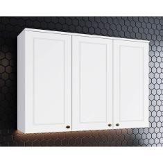 Armário De Cozinha Modulado Americana C/ 3 Portas Branco - Henn