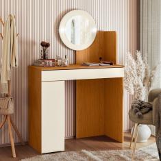 Penteadeira Camarim 1 Gaveta Aurea Cinamomo-off White