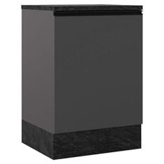 Balcão De Cozinha 58cm Etna Grafite  Poliman - POLIMAN MÓVEIS