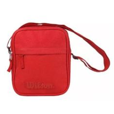Bolsa Shoulder Bag Wilson Tira Colo Unissex - Vermelho-Unissex
