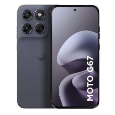 Smartphone Motorola Moto G67 5G - 128GB 12GB (4GB RAM + 8GB RAM Boost) camera 50MP Sony Lytia 600, tela 1.5K extreme Amoled 120hz, ultrarresistente