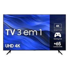 Smart Tv 50'' 4k Uhd 50cu7700 2023 Preta Samsung