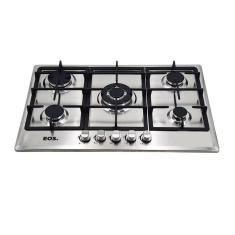 Fogão Cooktop Inox a Gás 5 Bocas 1 Dupla Ecg05 Bivolt - Eos B163916