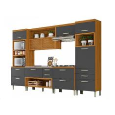 Cozinha Modulada 5 Peças Ripado Nesher Princesa Mdf