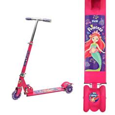 Patinete Infantil com 3 Rodas que Acendem com o Movimento