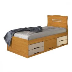 Cama Comoda Julia Solteiro Cinamomo Off White Conquista