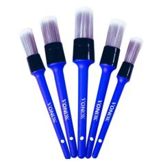 Kit 5 Pincéis Para Detalhamento Automotivo Interno - Vonixx
