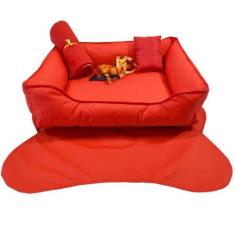 Caminha Cama M Impermeável Almofada Manta Tapete Coleira - Dog Cat Sto