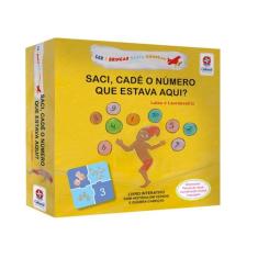 Livro - Ler e Brincar Basta Começar - Saci, cadê o número que estava a
