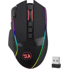 Mouse Gaming Redragon Enlightment M991-RGB (Sem Fio) - Preto