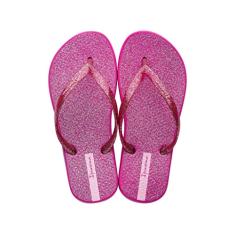 Chinelo Glitter, Ipanema Kids, Meninas, Rosa Escuro/Glitter, 31/32