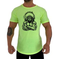 Camiseta Longline Manga Curta MXD Conceito Cacique Maromba, EGG, Amare